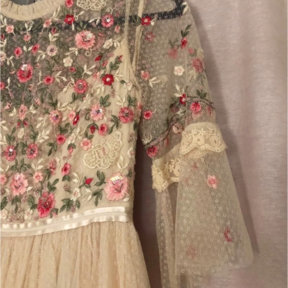 Needle & Thread Butterfly Meadow Gown In SIZE 0 - Picture 5 of 12